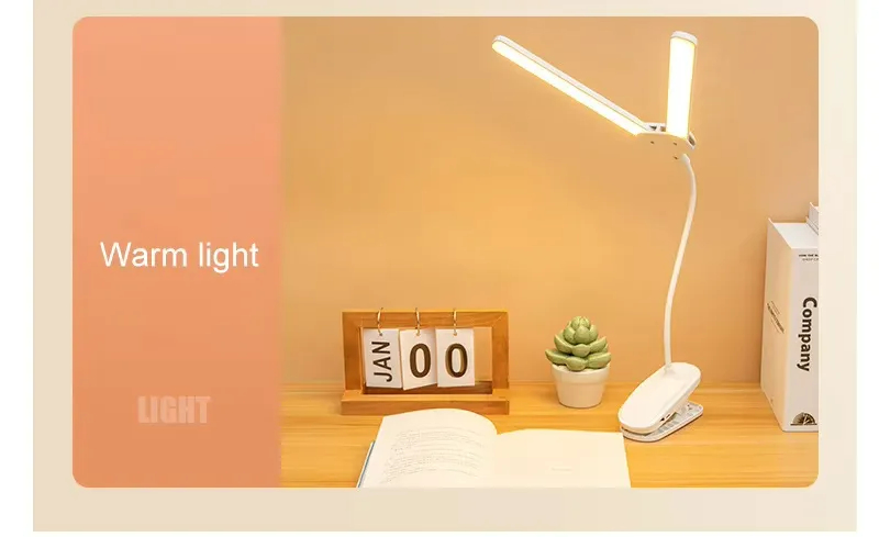 Smart Dual-Head Desk Lamp