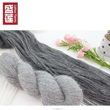 Lotus yarn New bunny art 90% angora10% nylon blended yarn hand knitting yarn