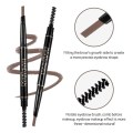New Eyebrow Pen Tint Cosmetics Brush Natural Long Lasting Paint Tattoo Double Head Waterproof Black Eyebrow Pencil Makeup Tool