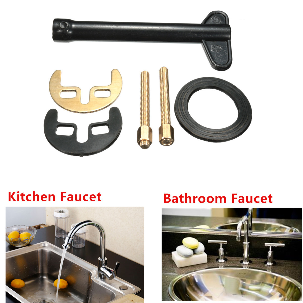 M6 Faucet Mounting Accessories Installation Tool Repair Wrench Kit