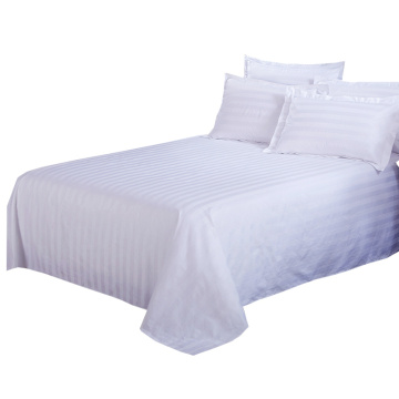 Home Hotel Bed Sheet White Flat Sheet Bedspread Couvre Drap de Lit Bedding Sheet Bed Cover Home textile 1.2/1.5 /1.8m Bed Sheet
