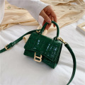 Green shoulder bag