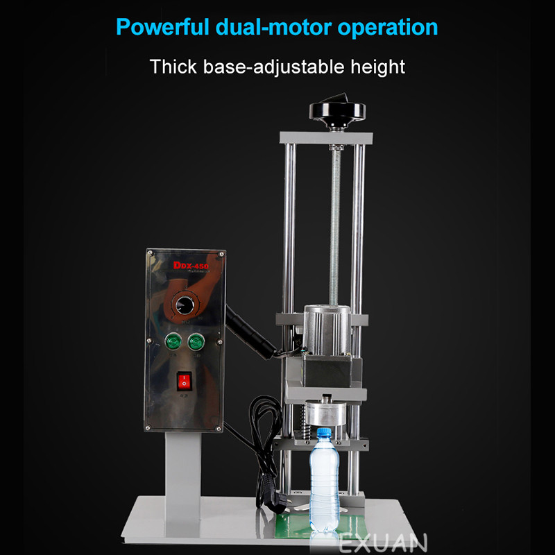 Multi-function Screwing Machine DDX450 High-quality Desktop Automatic Bottle Capping Machine 220V 10-50mm