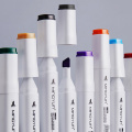 Sketching Markers Dual Tip Art Marker Pens Fine Liner Markers Watercolor Drawing Painting Pen Brush Office For School 04379