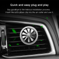 1Pc Mini Perfume Car Air Freshener Fan Cute Auto Air Vent Clip Outlet Aromatherapy Car-styling Interior Accessories