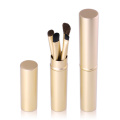 O.TWO.O 5pcs Makeup Brushes Set Powder Blush Foundation Eyeshadow Eyeliner Lip Cosmetic Brush Kit Beauty Tools With Gold Tube