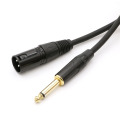 Instrument Cable XLR 3 Pin Plug to 6.35 mm (1/4") Male Mono Jack Plug Mic Cord 1M 1.5M 2M 3M 5M 7.5M 10M 12M 15M for Microphone
