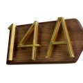 12cm Golden Floating House Number Signage #0-9 5 In. Alphabet Letters Dash Slash Sign Door Home Address Numbers Outdoor Plates