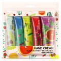 5pcs/lot Nourishing Skin Care Hand Creams Lotions Moisture Nourishing Anti Chapping Oil Control Cute Cat Girl Winter Hand Cream