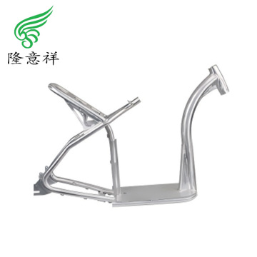 Irregular shaped scooter frame