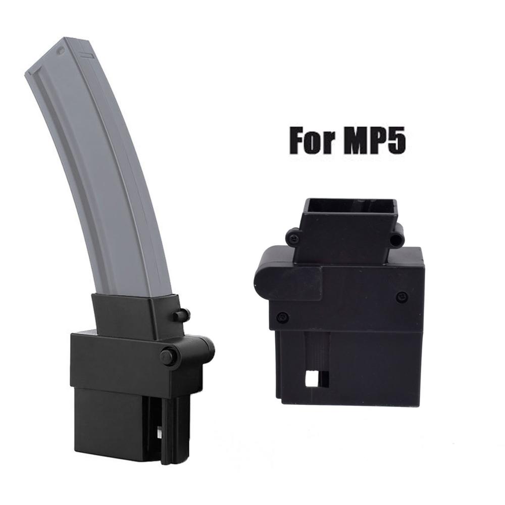Tactical Military Equipment M4 1000rd BB Speed Loader Converting Adaptor AK47 G36 MP5 Magazine Quick Loader Hunting Accessories