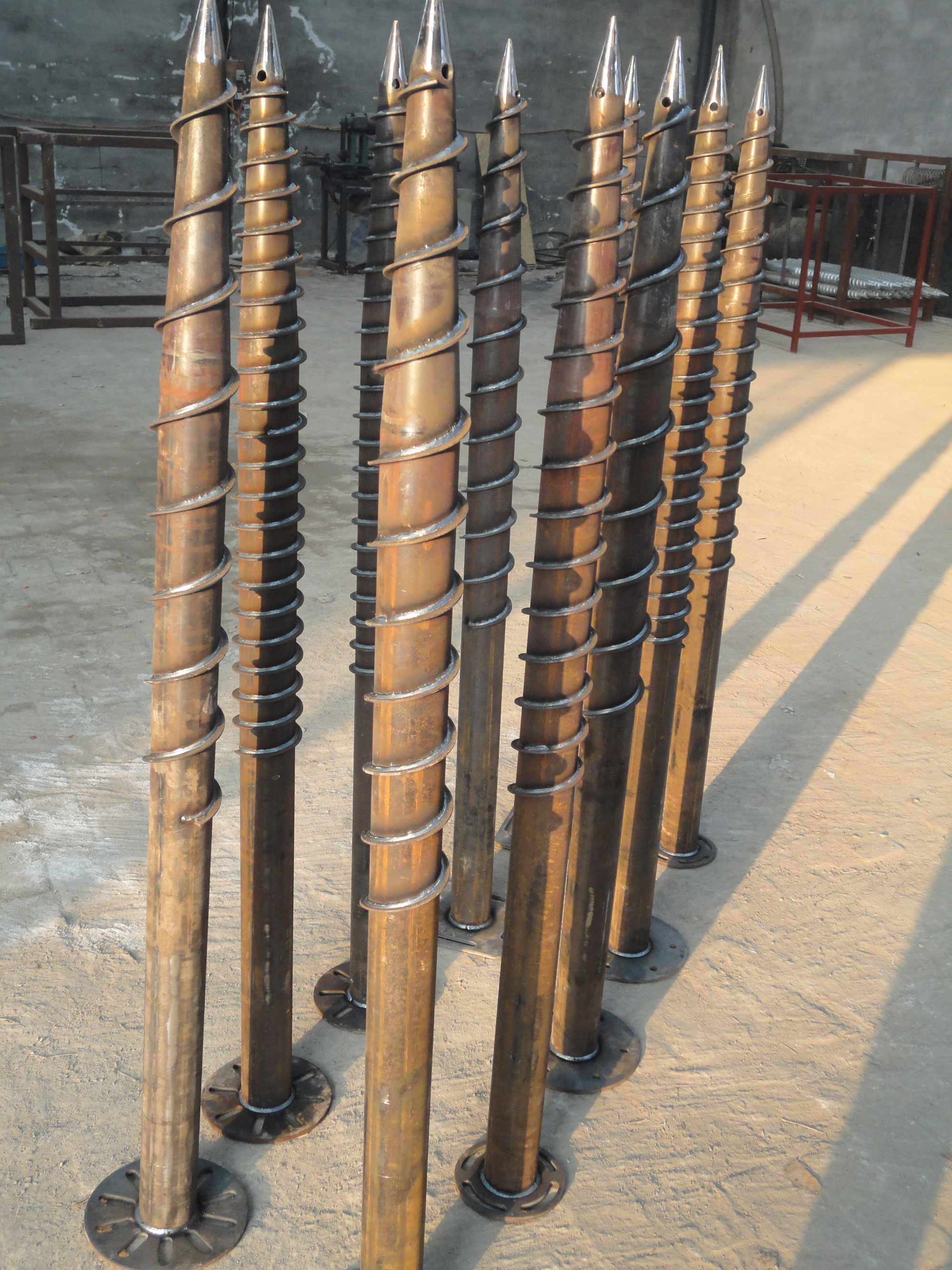 Heavy-Duty Ground Screw Pole China Manufacturer