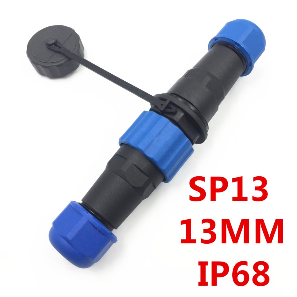 Waterproof Docking Connector Aviation Plug Plugs Sp13 2pin 3pin 4pin 5pin 6pin 7Pin IP68 Cable Connector SP1310