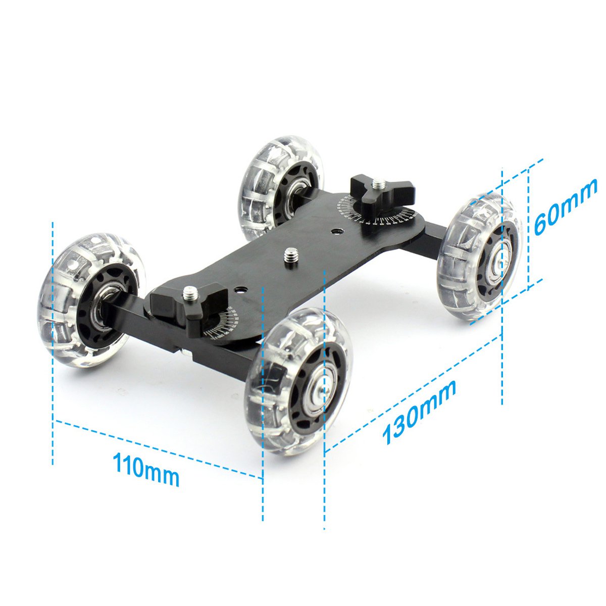 Table Camera Video Wheels Rail Rolling Track Slider Dolly Car Glide Set Stabilizer Skater Rail System Photo Studio Accessories