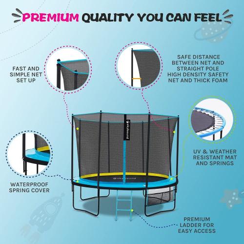 Best SkyBound Trampoline Garden 10FT Manufacturer SkyBound Trampoline Garden 10FT from China