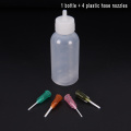 1 Set Plastic Body Art Tattoo Applicator Bottle Nozzle Drawing Making Kit 30ml