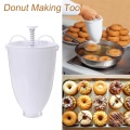 DIY Doughnut Donut Dough Maker Machine Manual Dispenser Kitchen Utensil Tool