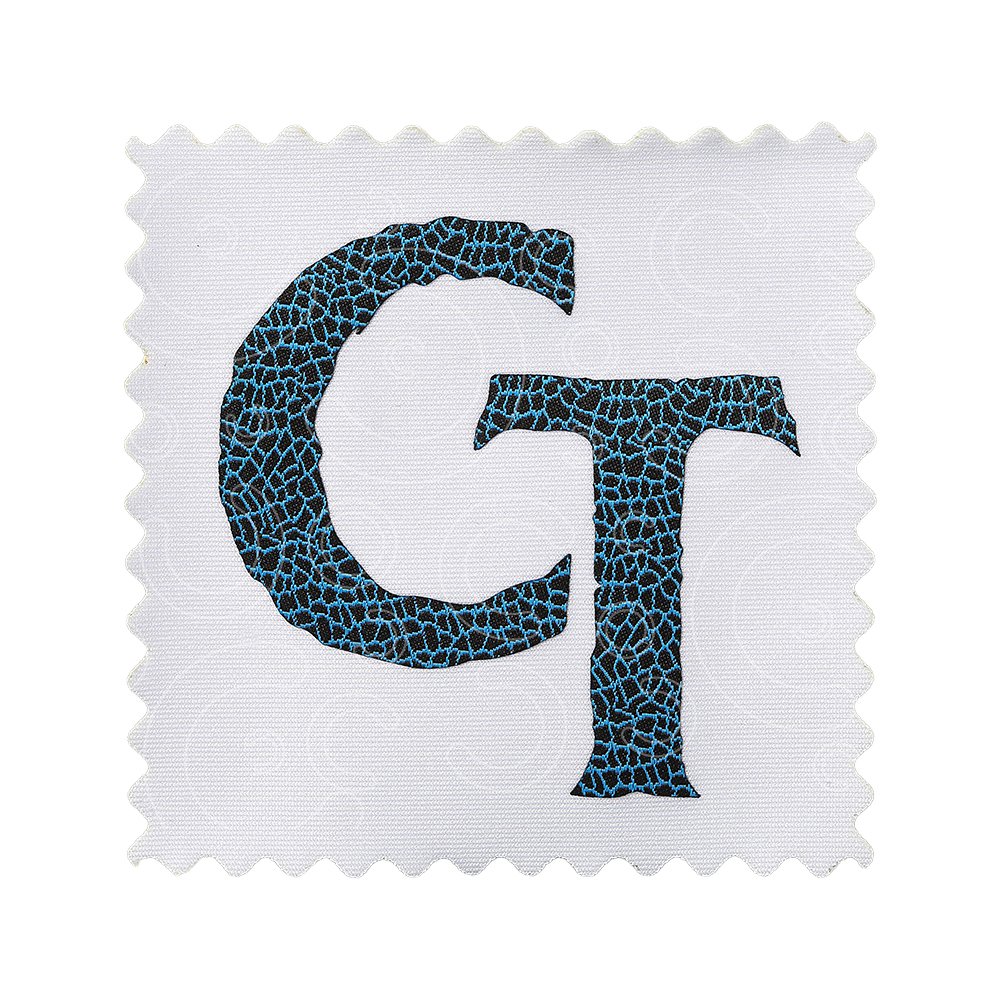 Woven material film heat transfer label