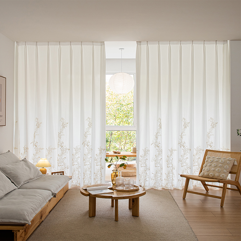 Anti-hook Polyester Sheer Curtain