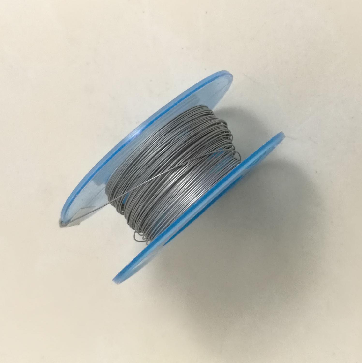 10 meters, 0.3mm Thickness Ta2 Ti Soft Wire Industry Experiment DIY Gr2 Titanium welding wire