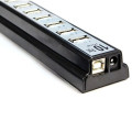 1PC 10 Ports USB 2.0 Hub 480 Mbps Hi-Speed USB Hub With Power Adapter for PC Laptop Computer Drop Shipping 3