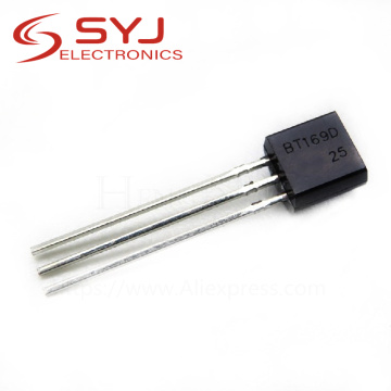 100pcs/lot BT169D BT169 TO-92 Triacs Thyristor SCR 400V 9A 3-Pin SPT new original In Stock