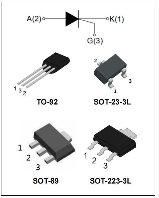 YZPST-MCR100-8 TO-92