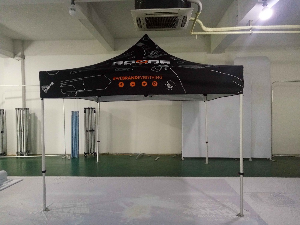 Free Shipping!Custom Trade Show Event Advertising Pop Up Gazebo Tent In Full Color Printing