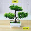 39Styles Green Artificial Plants Bonsai Small Tree Grass Flower Potted Bonsai Christmas Halloween Wedding New Year Home Decor