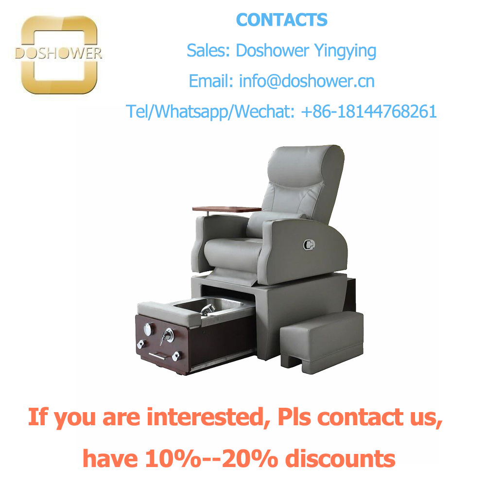 Doshower DS-W8500-A luxury salon furniture nail massage spa chair of wholesale pedicure chair for no plumbing pedicure chair spa