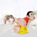 Kids Soap Bubble Blower Electric Fart Blowing Bubble Machine Music Light Toys Fully-Automatic Water Blowing Toys