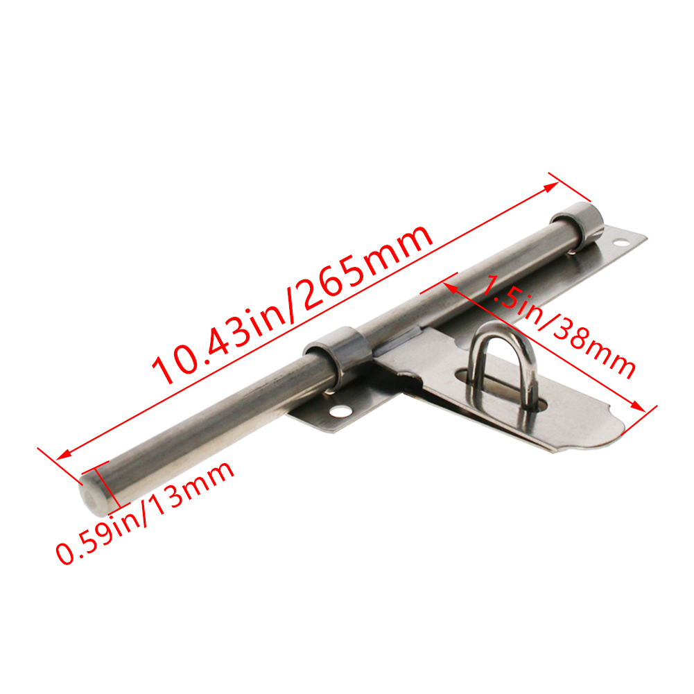 MroMax High Quality Iron/Stainless Steel Door Window Bolts Painting/Polishing/Color Zinc Black/Silver Color Hot Hardware Latches