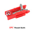 1PC Red Thumb Knife