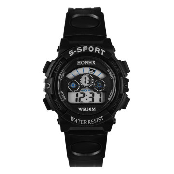 Analog Digital Watch Military Sport LED Watch Men Life Waterproof Watch Silicone Watchband Clock Luxury Men LED Wrist Watch