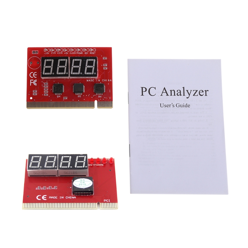 New Computer PCI POST Card Motherboard LED 4-Digit Diagnostic Test PC Analyzer Dropshipping