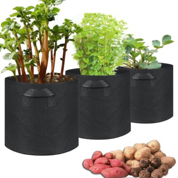GrowBag Nonwoven Plant Seedling Grow Bags Pot Home Garden Tools Potato Strawberry Fabric Vegetable Jardin Seedling Growing Pots