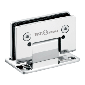 Glass To Glass Hinge 90° Single straight Edge