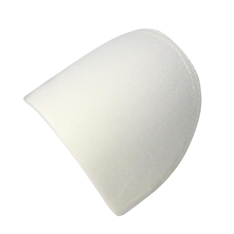 20pcs Shoulder Pads Convenient Sewing Sponge Pads DIY Apparel Sewing Useful Shoulder Pad for Blazer Clothes (White)