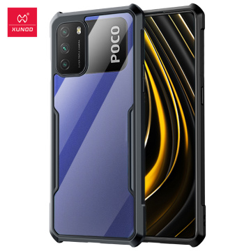 Xundd Case For Xiaomi POCO M3 Case Shockproof Transparent Shell Protective Airbags Cover For Xiaomi Pocophone Poco M3 Case