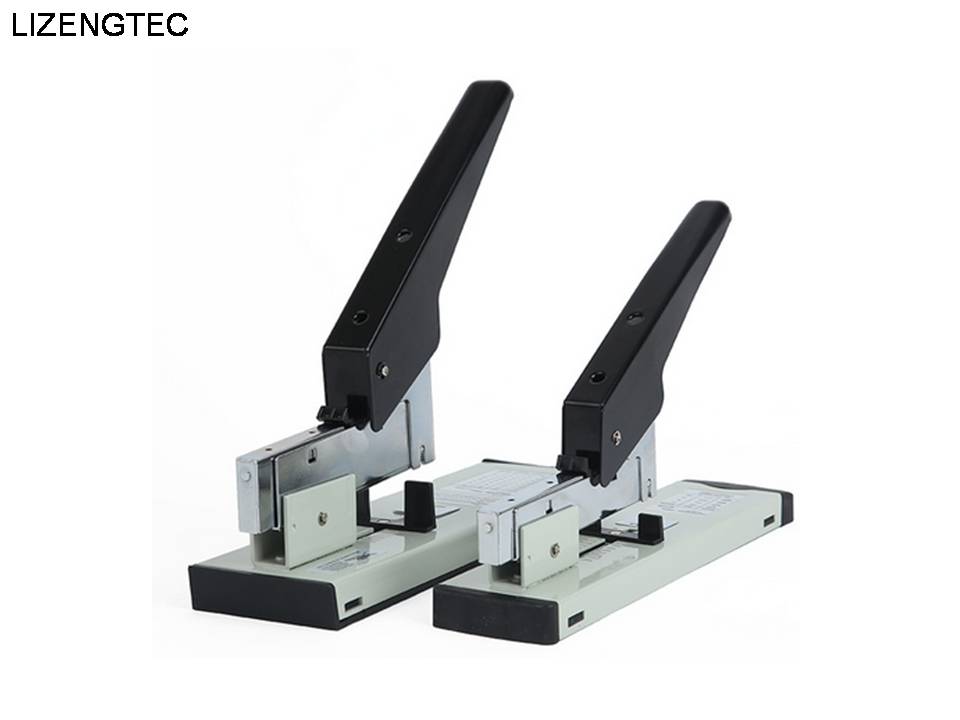LIZENGTEC Heavy-duty stapler 100 Pages Stapler Binding Machine for Accounting and Finance
