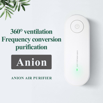 Air Purifier For Home Office Ozonator Plug in Anion Ozone Generator Ionizer Filter Purification Bathroom Toilet Deodorizer