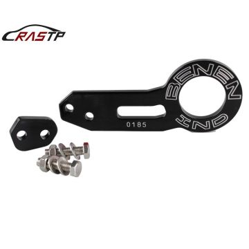 RASTP Universal Rear Tow Hook Billet Aluminum Towing Kit For Racing RS-TH002