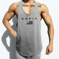 New Mesh Men's Tank Top Muscle Singlets Fashion Sports Workout Man Sleeveless Fitness Gym Clothing Quick-drying Stretch Vest