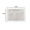 70x90cm LED Smart Bathroom mirror High Lumen Adjustable Warm&White Light+bluetooth+Anti Fog+Dimmable Touch