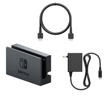 1sets Original for Nintendo Switch Charging Dock with AC Adapter Power Cable + H-D-M-I CABLE Set TV Station Stand