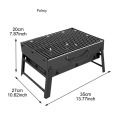 Foldable BBQ Grill Portable Barbecue Charcoal Grills Wire Meshes Tools For Outdoor Camping Cooking Picnics Hiking Use