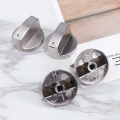 Alloy Home Kitchen Gas Stove Knobs Cooker Oven Cooktop Metal Switch Control 3