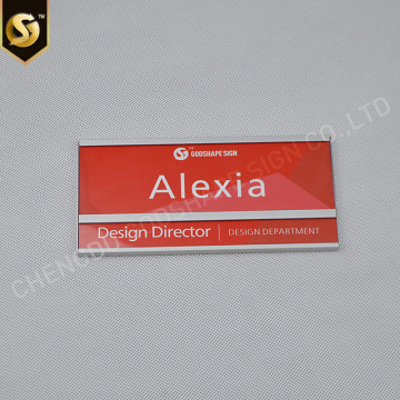 Aluminum Plaque Signs Desk Name Plate Signs
