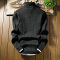 2020 Winter High Neck Thick Warm Sweater Men Turtleneck Brand Mens Sweaters Slim Fit Pullover Men Knitwear Male Double collar