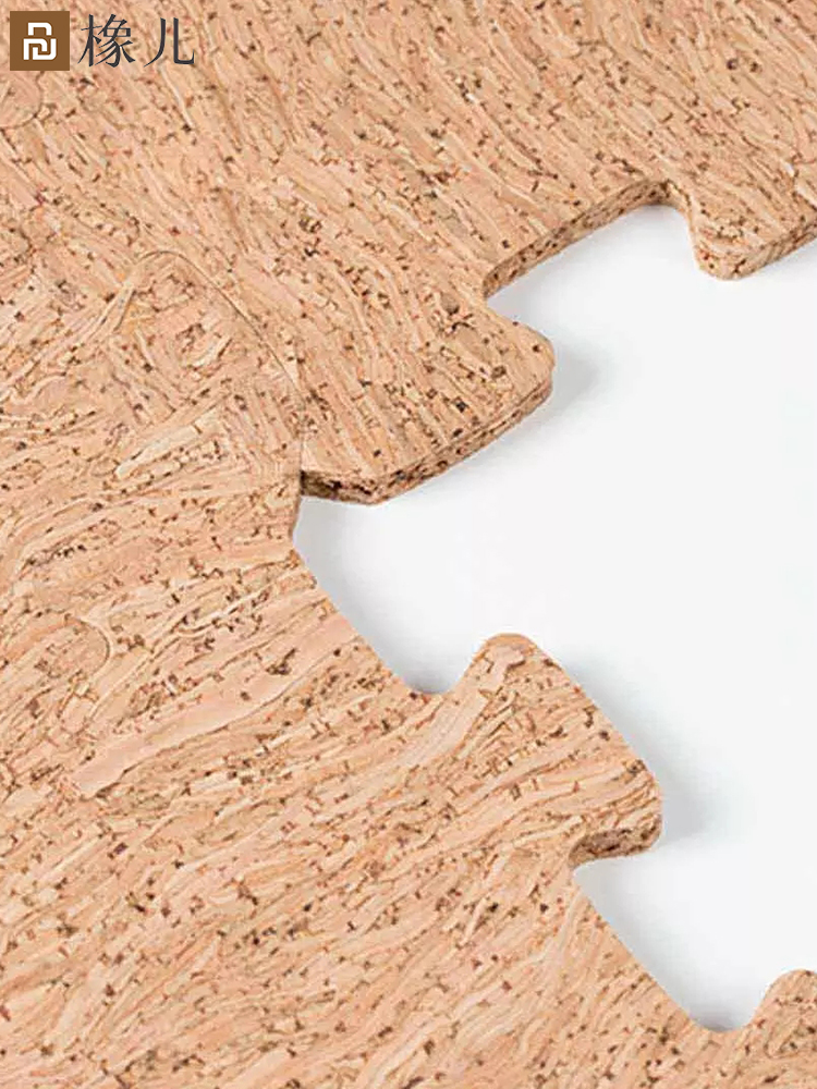 Environmental Protection Floor Mat, Oak Floor Mat, 180 Degree Foldable Floor Mat, Natural Cork Floor Mat